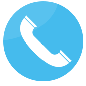 blue phone icon